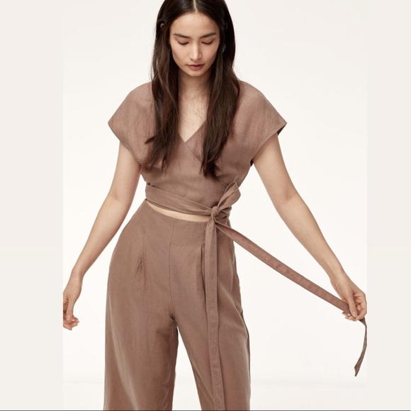 Aritzia Wilfred Brax Jumpsuit - Picture 3 of 8